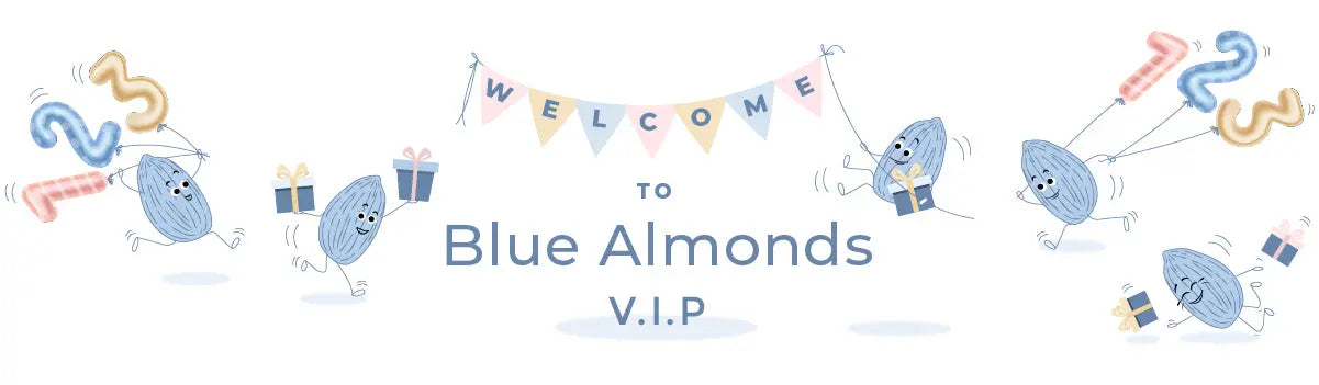Rewarding our customers with NEW Blue Almonds V.I.P scheme Blue Almonds Ltd