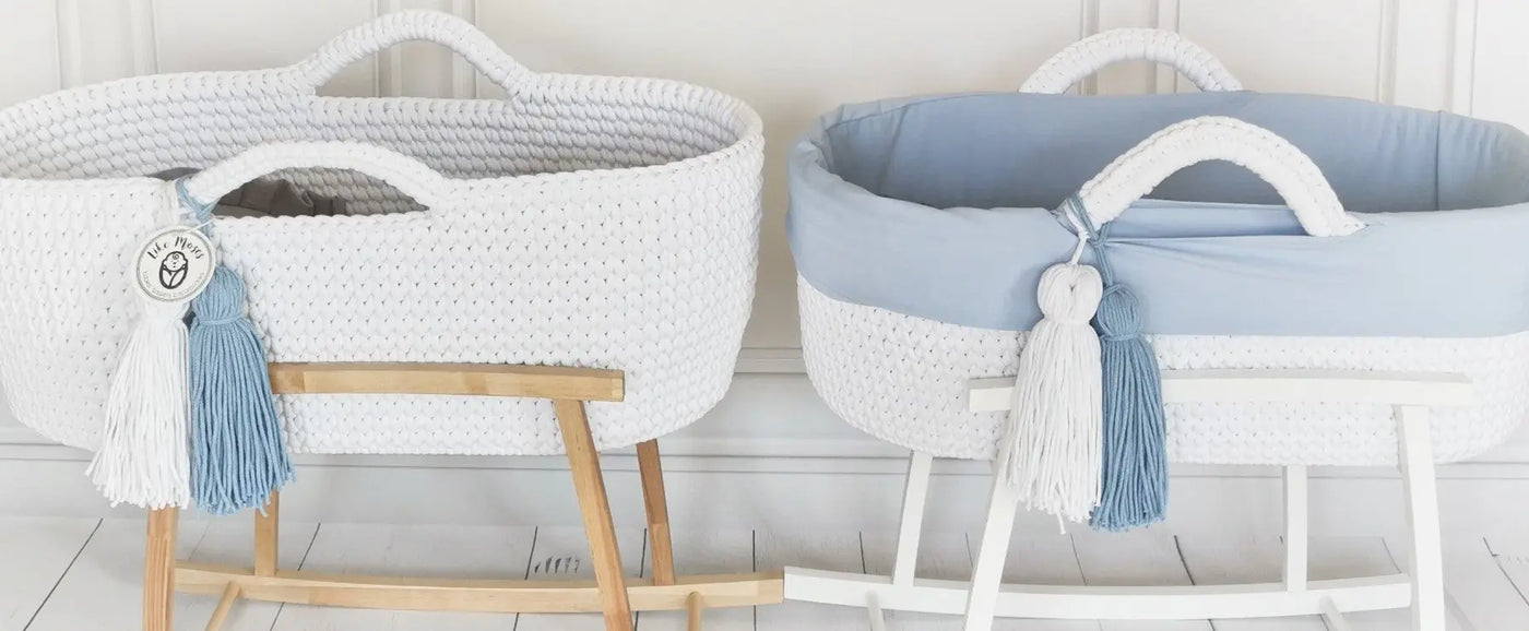 Moses baskets and Cribs Blue Almonds Ltd