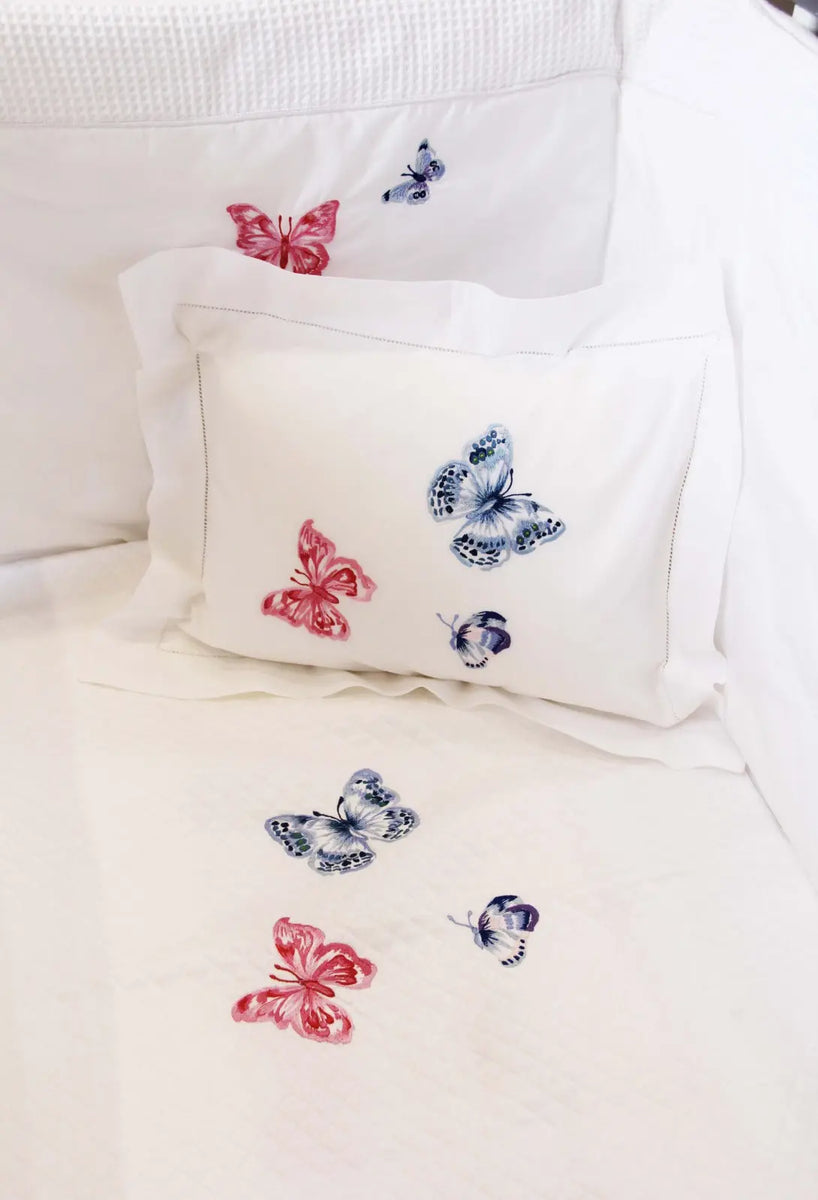 Butterfly cot 2025 bedding sets uk