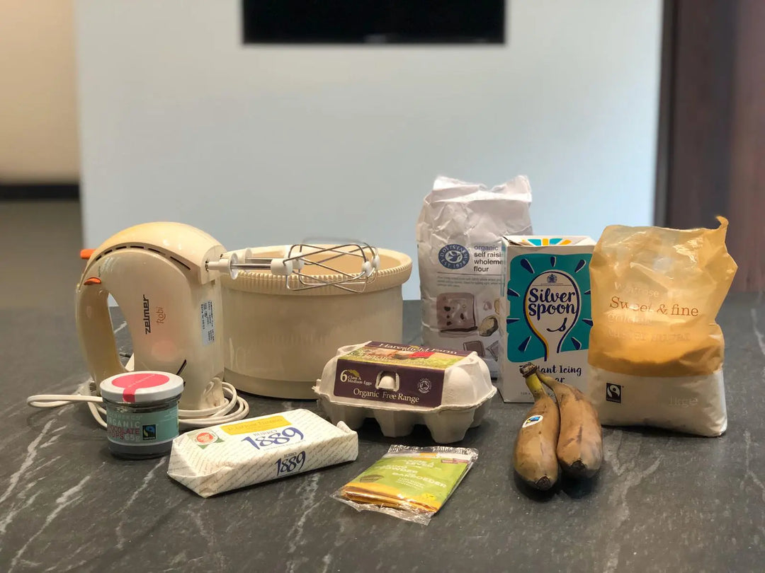 Family Activites: Making Banana Bread Blue Almonds Ltd