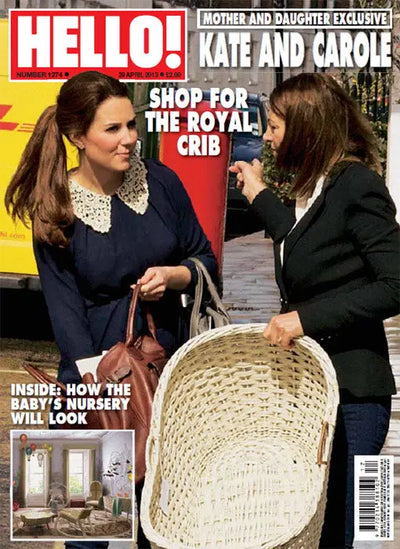 Hello Magazine: Duchess Catherine shops for baby at Blue Almonds
