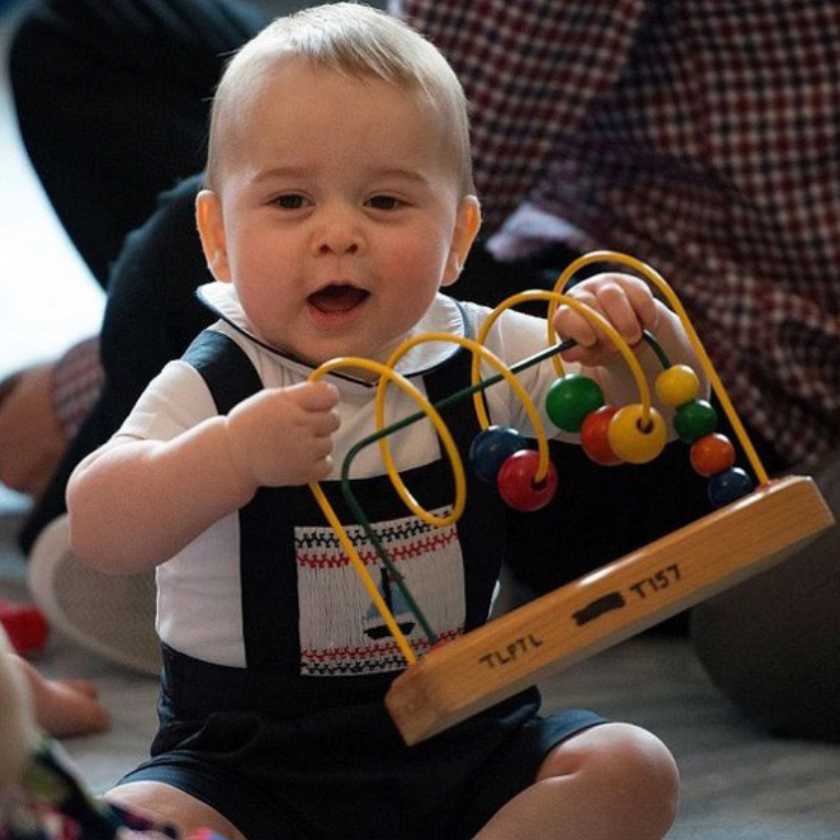 Mail Online: Prince George style effect Blue Almonds Ltd