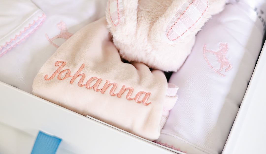 Personalised-Baby-Gift-Sets Blue Almonds Ltd