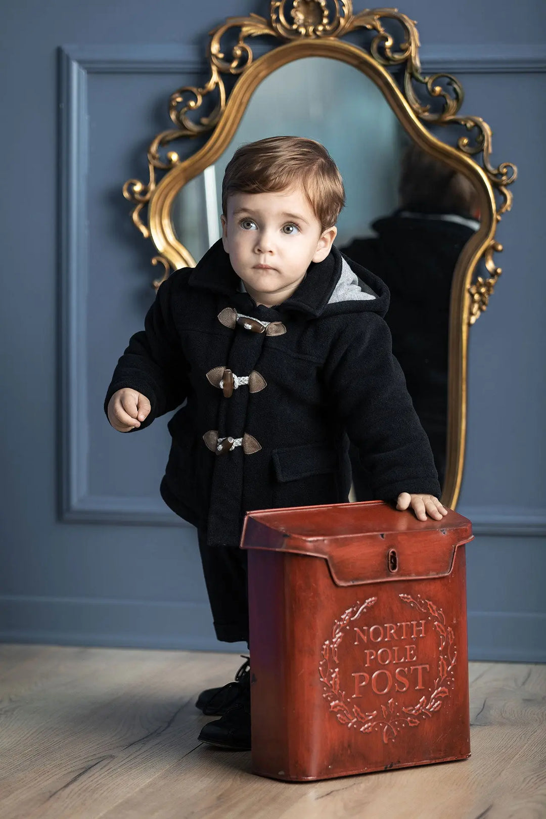 Boys Coats Blue Almonds Ltd