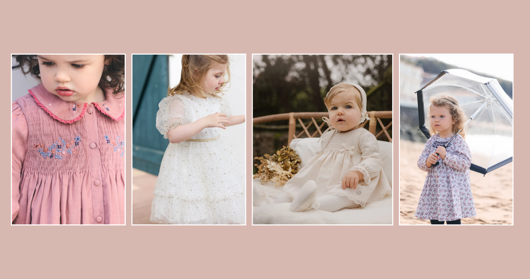 Baby Dresses Blue Almonds Ltd
