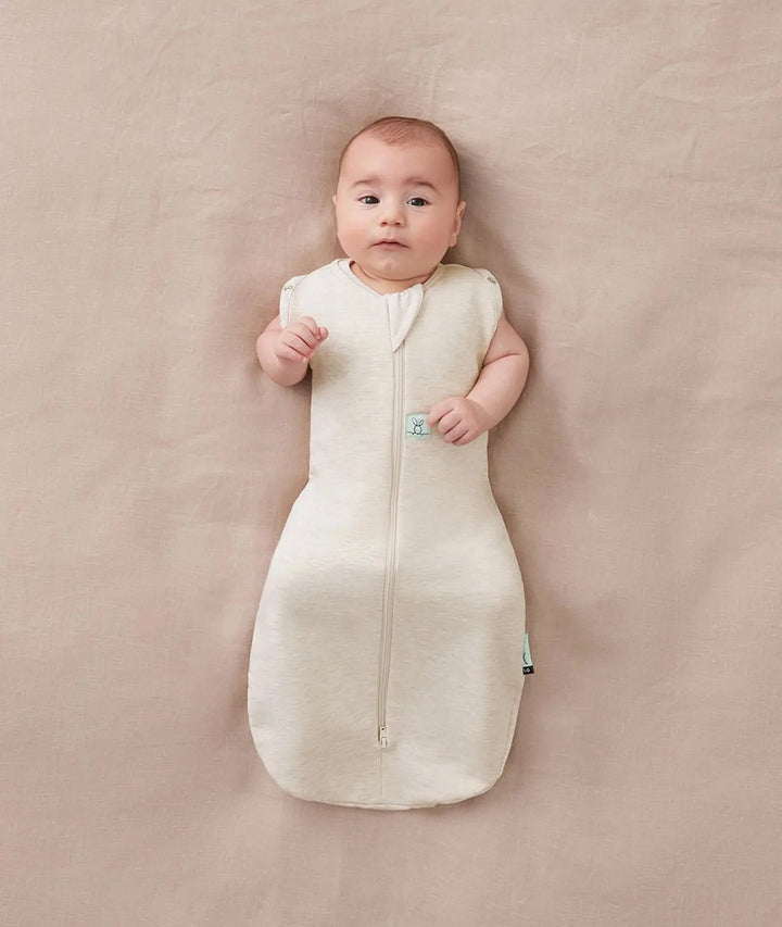 Blue Almonds Ltd All year Cocoon Swaddle Bag 1.0 TOG - Oatmeal ErgoPouch