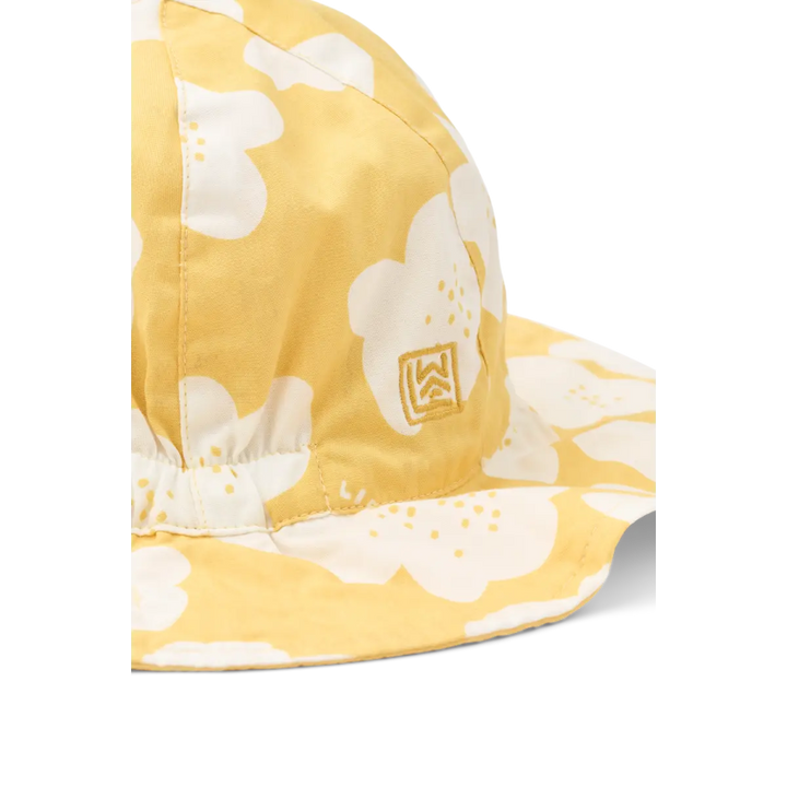 Blue Almonds Ltd Amelia Reversible Sun Hat - Flower / Lemon yellow - UNISEX LIEWOOD