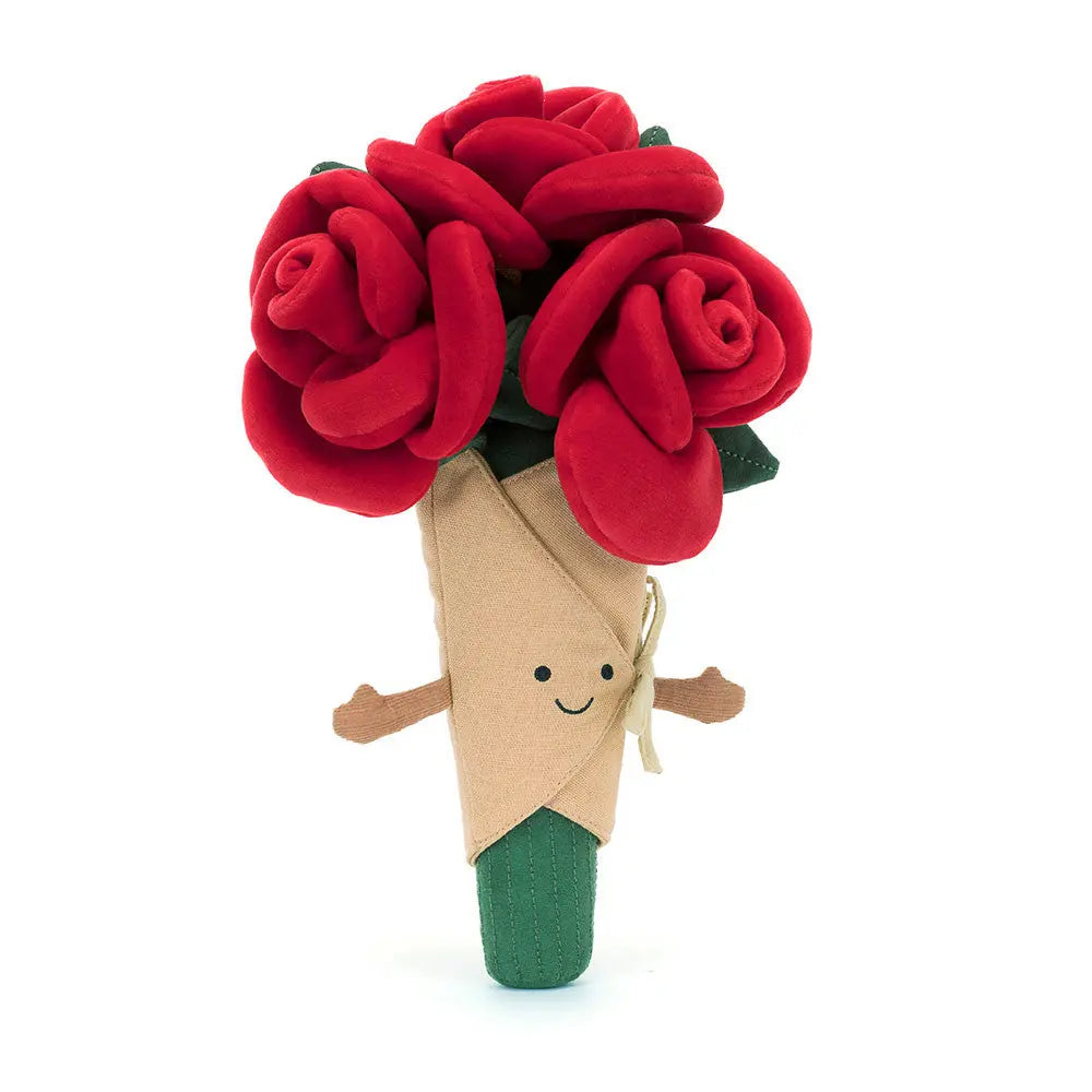 Blue Almonds Ltd Amuseables Rose Bouquet Jellycat