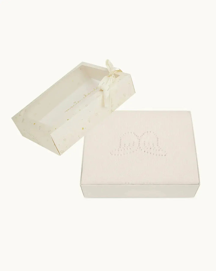 Blue Almonds Ltd Angel Wing™ Cashmere Baby Blanket - Ivory Marie-Chantal