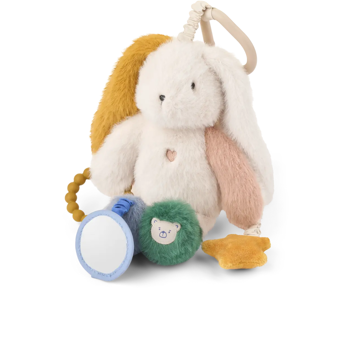 Blue Almonds Ltd Angelina Small Rabbit Baby Activity Toy - Sandy Multi Mix Liewood