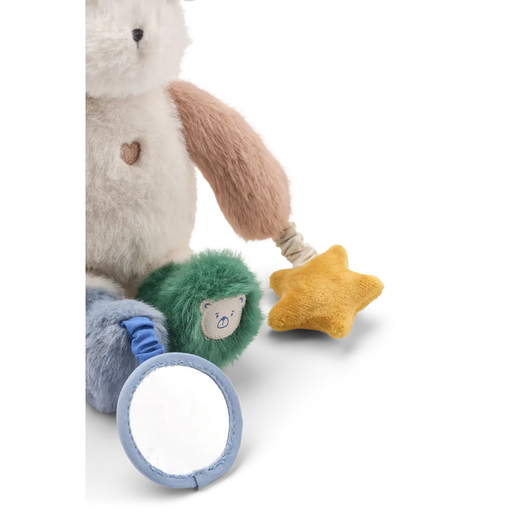 Angelina Small Rabbit Baby Activity Toy - Sandy Multi Mix