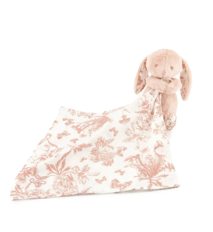 Blue Almonds Ltd Augustine the Rabbit- Toile de Jouy Pink Tartine et Chocolat