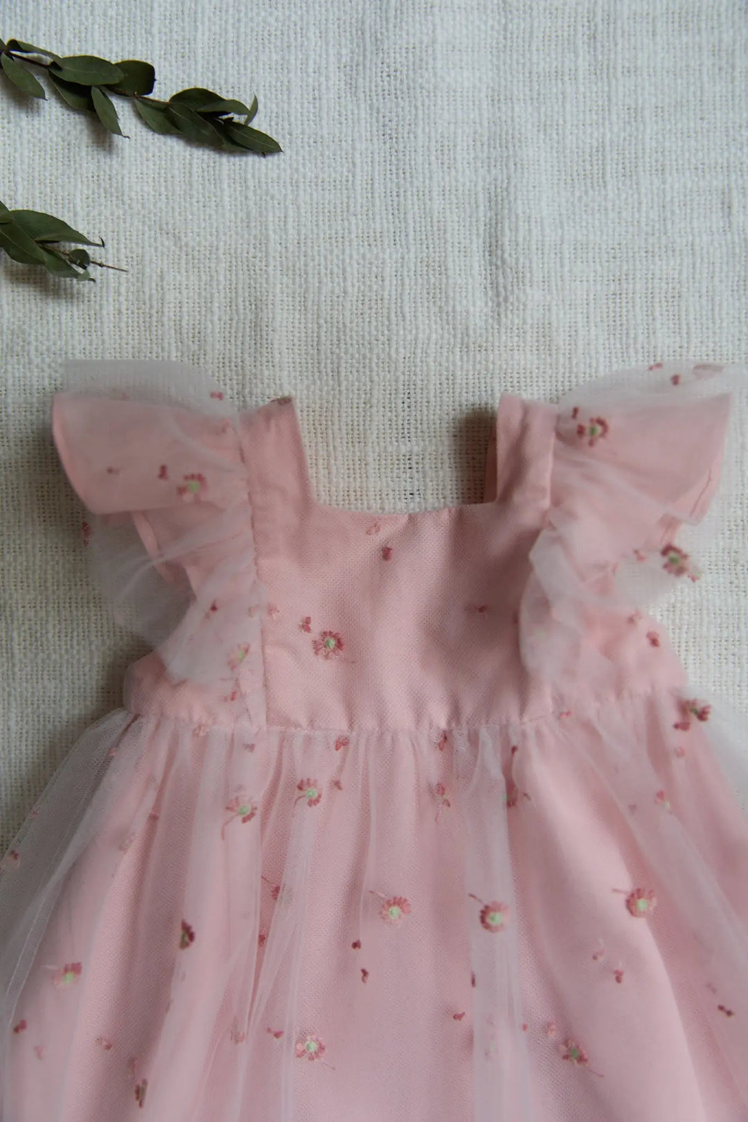 Blue Almonds Ltd BABY CEREMONIE FILLE - Robe a manches - Girl TARTINE ET CHOCOLAT