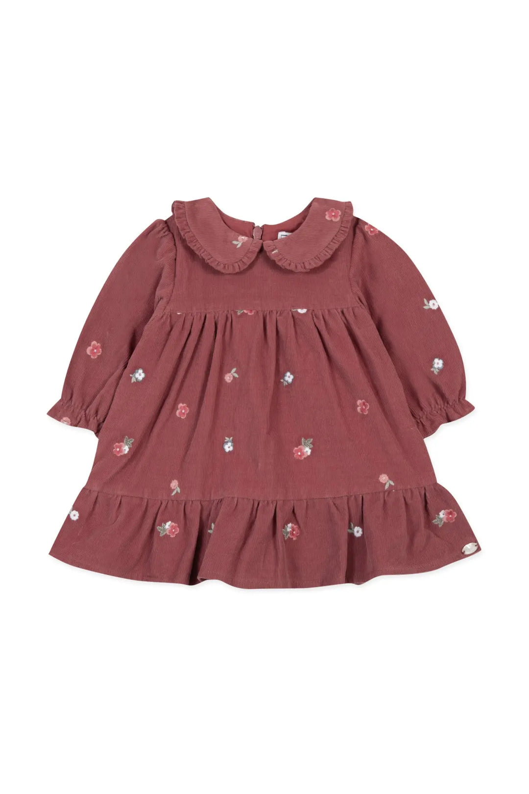 Blue Almonds Ltd BABY ECOLE BUISSSONNIERE-ROBE26-Robe a manches Tartine et chocolat