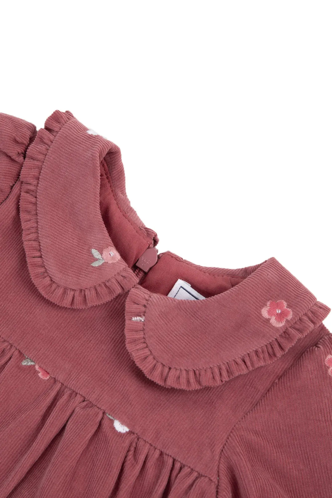 Blue Almonds Ltd BABY ECOLE BUISSSONNIERE-ROBE26-Robe a manches Tartine et chocolat