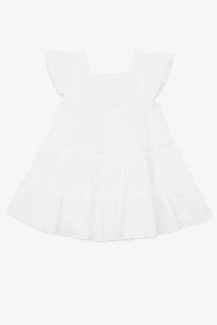 Blue Almonds Ltd BABY ESPRIT ROMANTIQUE - Robe a manches - Girl TARTINE ET CHOCOLAT