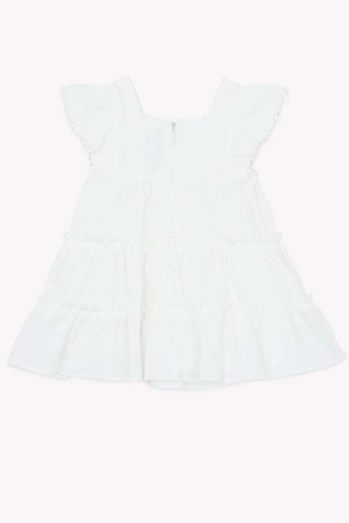 Blue Almonds Ltd BABY ESPRIT ROMANTIQUE - Robe a manches - Girl TARTINE ET CHOCOLAT
