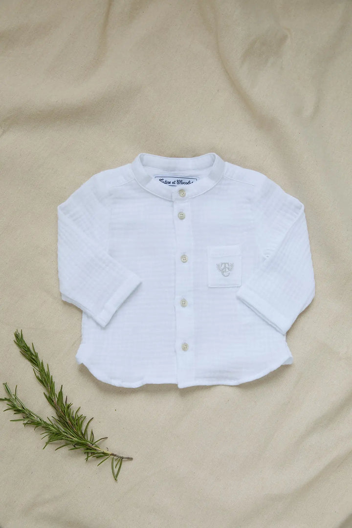 Blue Almonds Ltd BABY EXPLORATEUR EN HERBE - Chemise, Chemisier C-T - Boy Tartine et Chocolat
