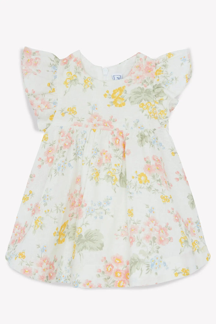Blue Almonds Ltd BABY JARDIN D'ETE - Robe a manches - Girl TARTINE ET CHOCOLAT