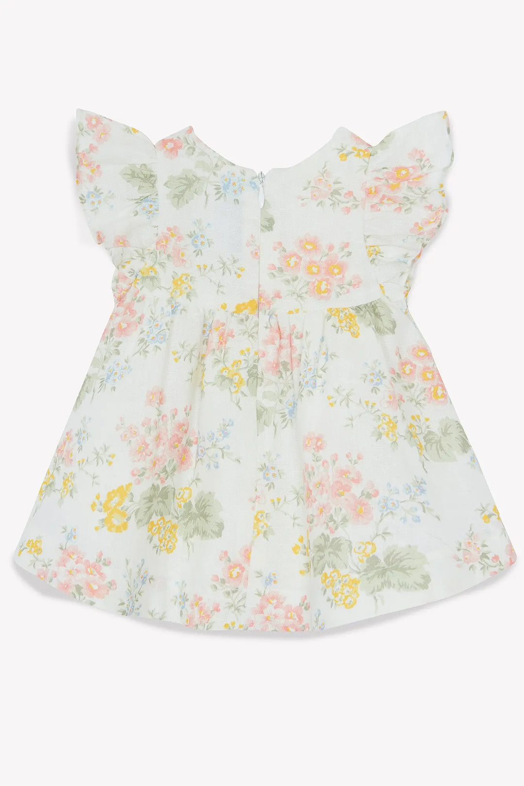 Blue Almonds Ltd BABY JARDIN D'ETE - Robe a manches - Girl TARTINE ET CHOCOLAT