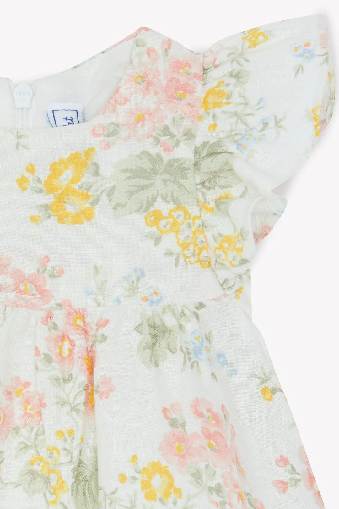 Blue Almonds Ltd BABY JARDIN D'ETE - Robe a manches - Girl TARTINE ET CHOCOLAT