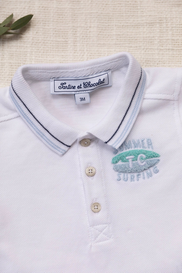 Blue Almonds Ltd BABY SOUS L'OCEAN - Polo, Chemise maille - Boy Tartine et Chocolat