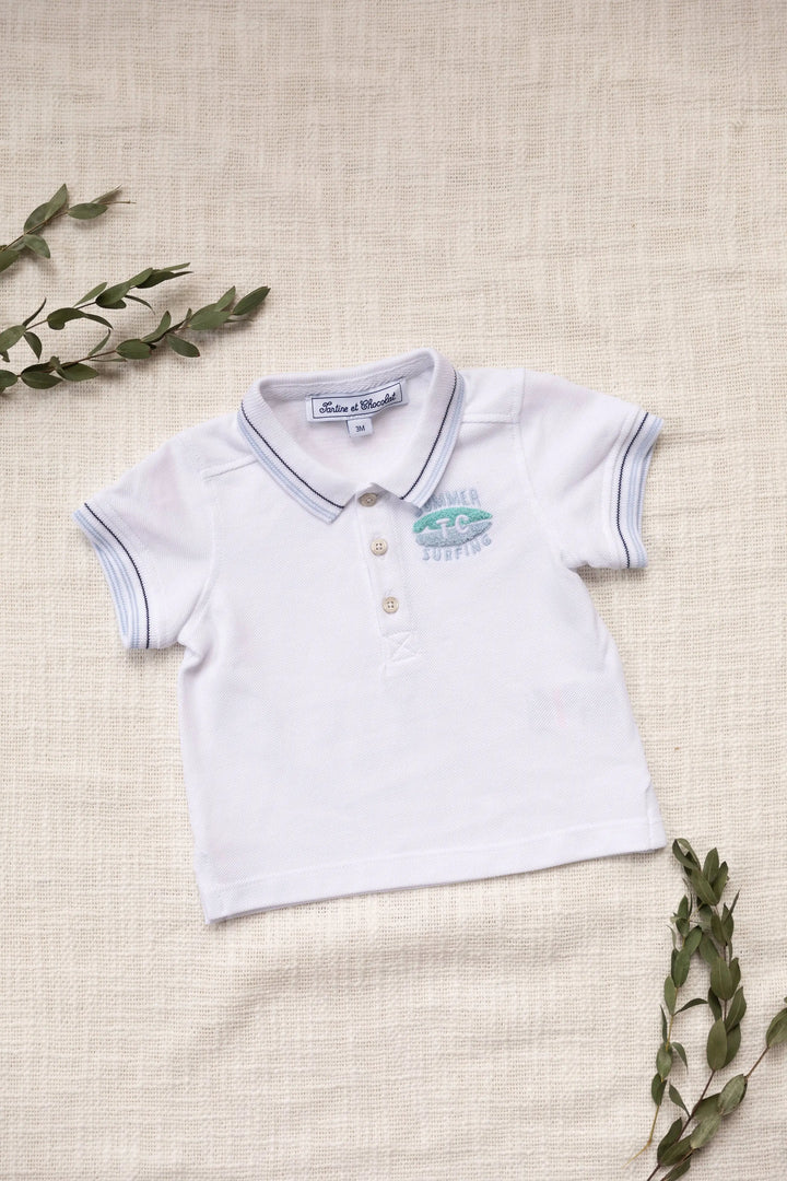 Blue Almonds Ltd BABY SOUS L'OCEAN - Polo, Chemise maille - Boy Tartine et Chocolat