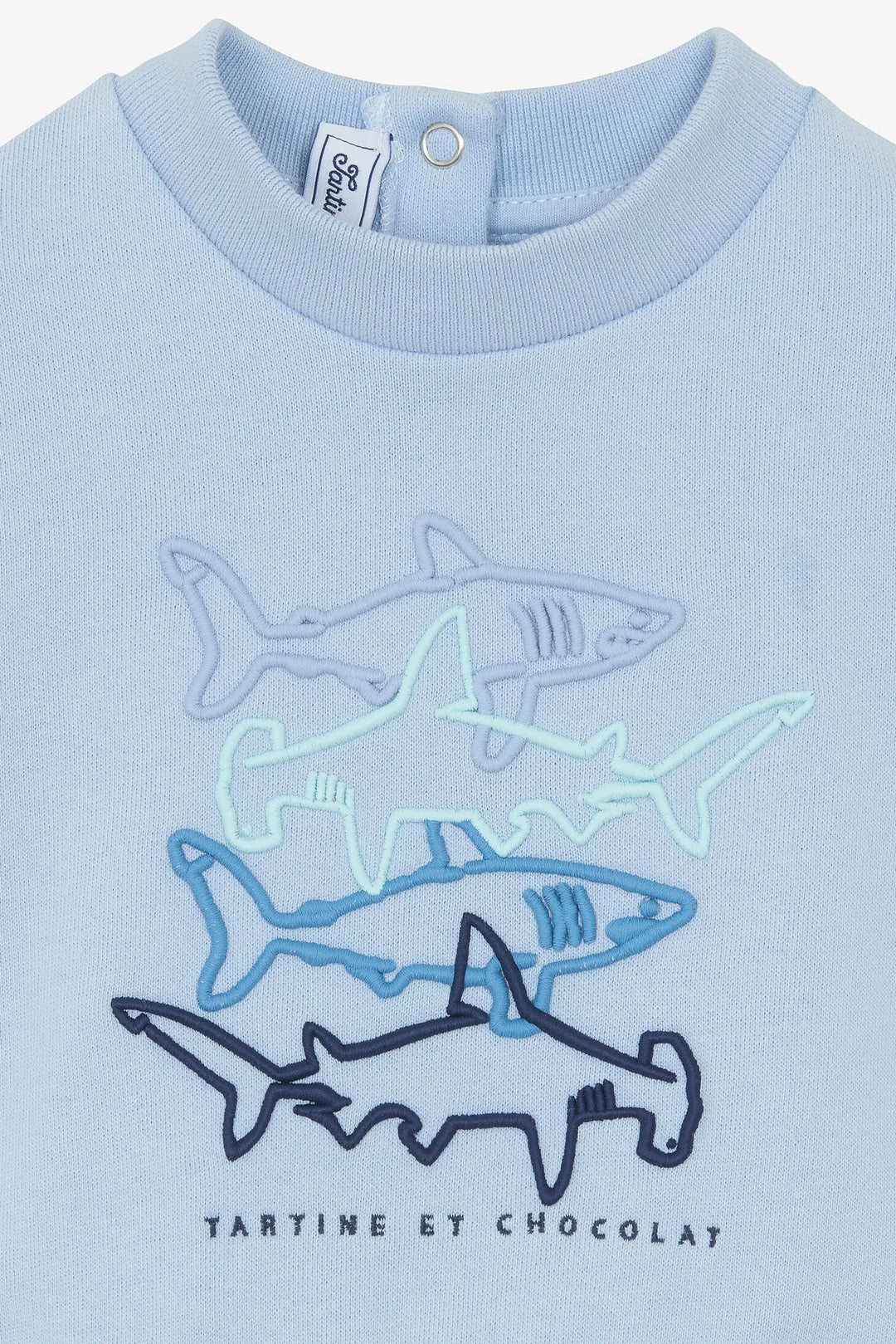 Blue Almonds Ltd BABY SOUS L'OCEAN - Sweat-shirt, sweat polo - Boy TARTINE ET CHOCOLAT