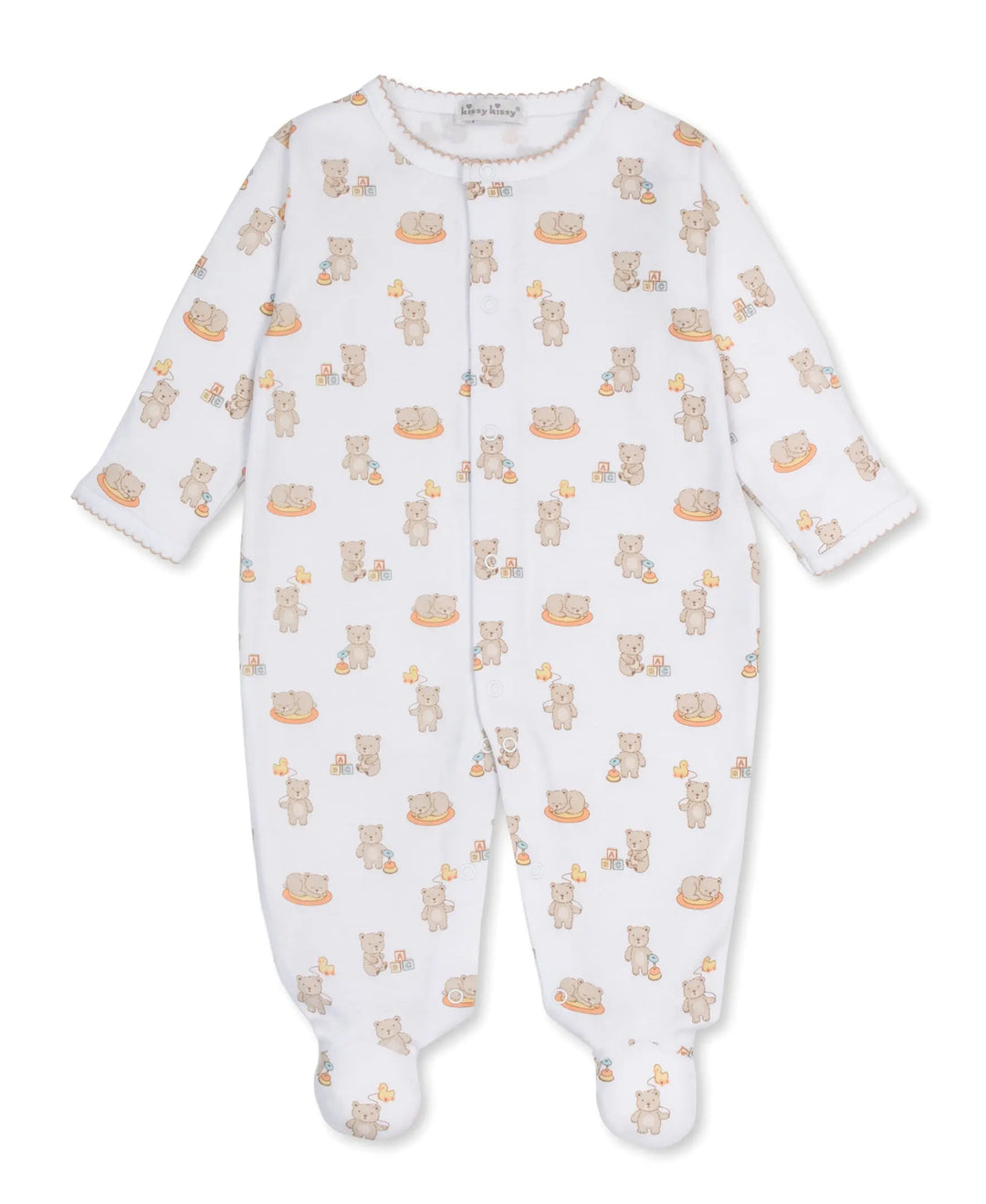 Blue Almonds Ltd Baby Babygrow - Beary Blessed Kissy Kissy