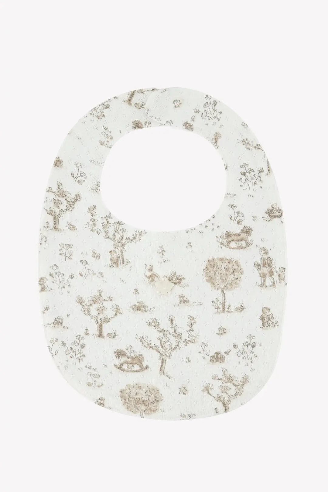 Blue Almonds Ltd Unisex Bib - Pearl Tartine et Chocolat