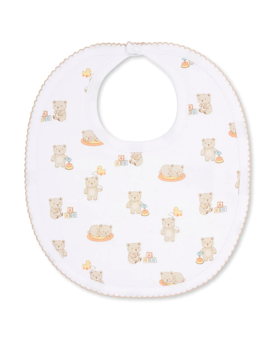 Blue Almonds Ltd Baby Bib - Beary Blessed Kissy Kissy