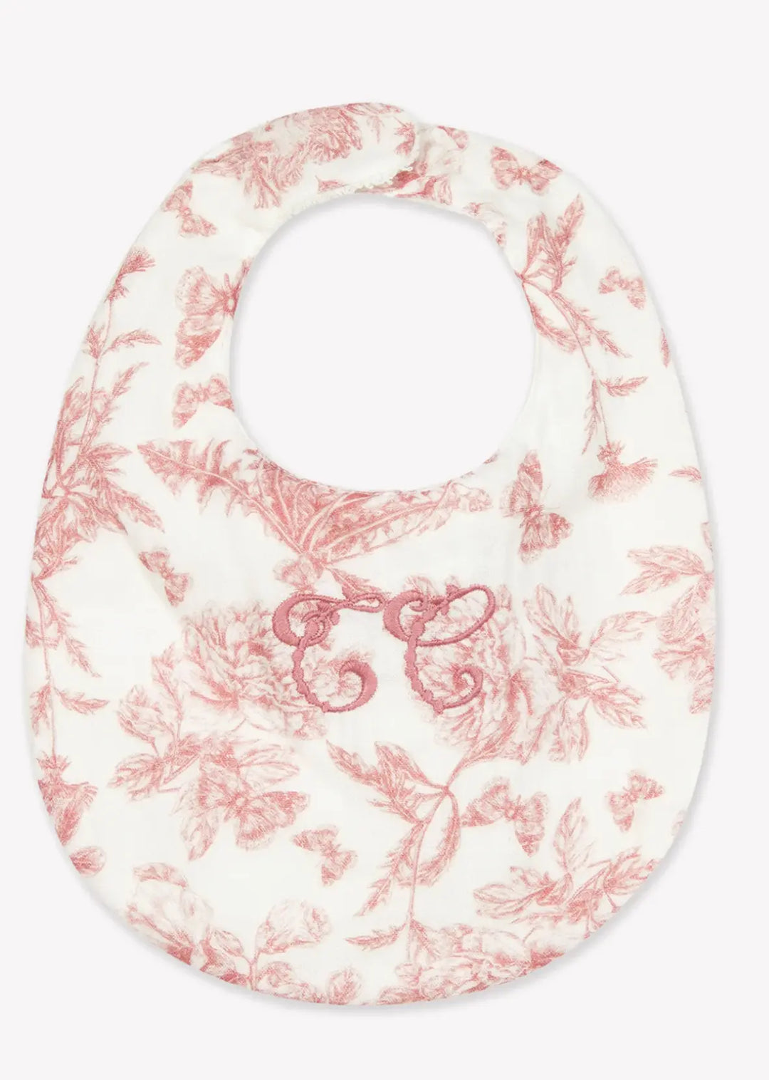 Blue Almonds Ltd Baby Bib - Toile de Jouy Tartine et Chocolat