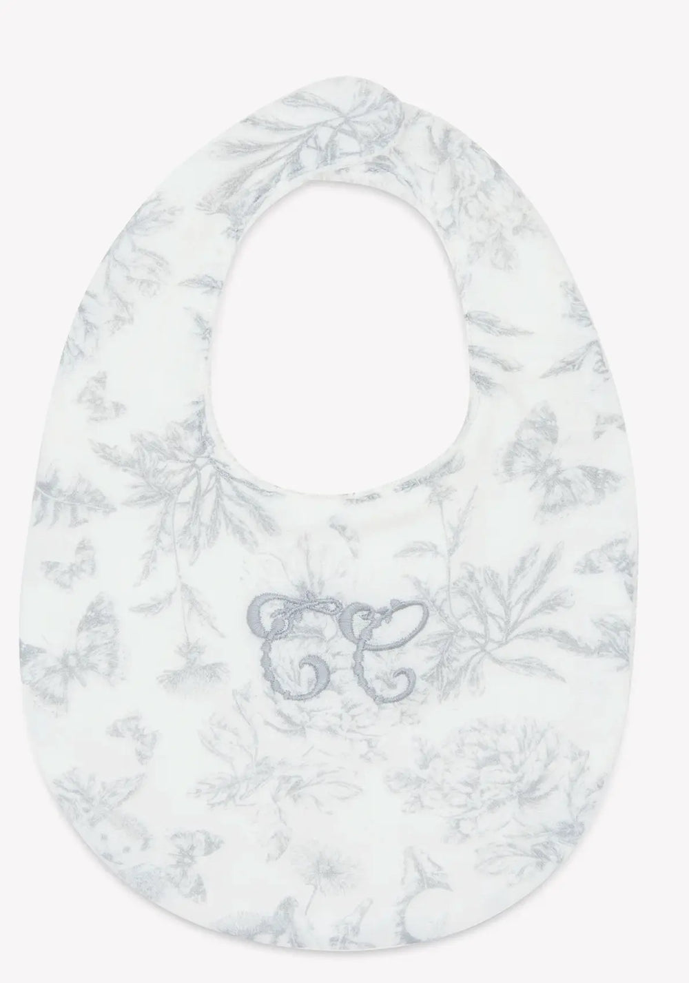 Blue Almonds Ltd Baby Bib - Toile de Jouy Tartine et Chocolat
