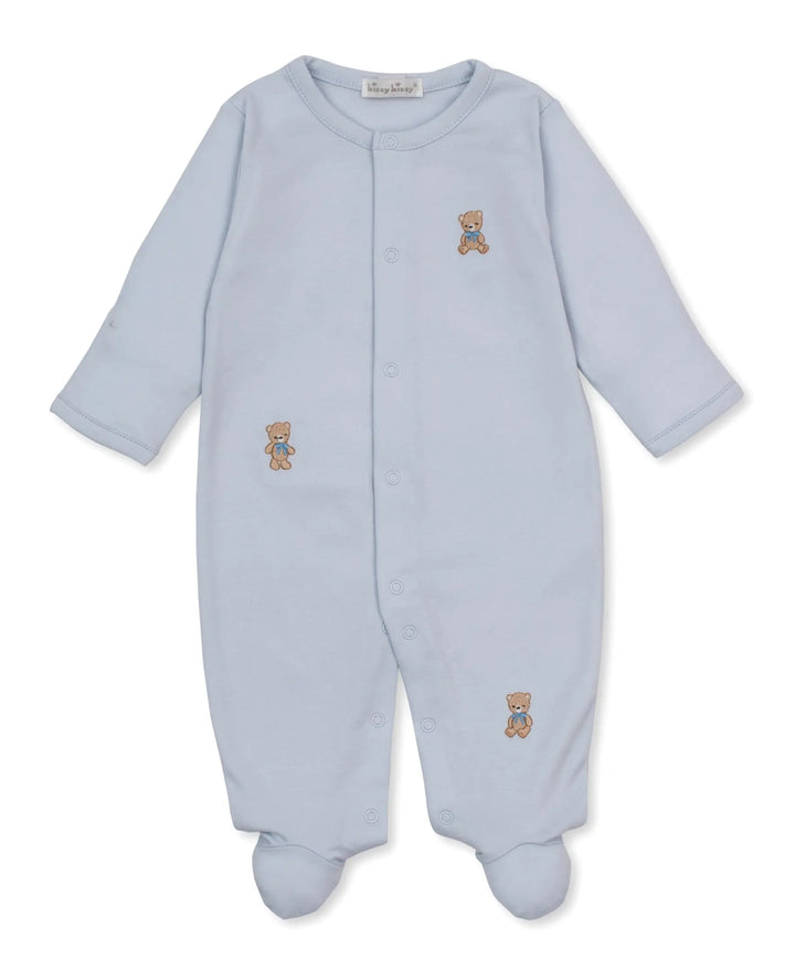 Blue Almonds Ltd Baby Boys Babygrow - Teddy Bear Club Kissy Kissy