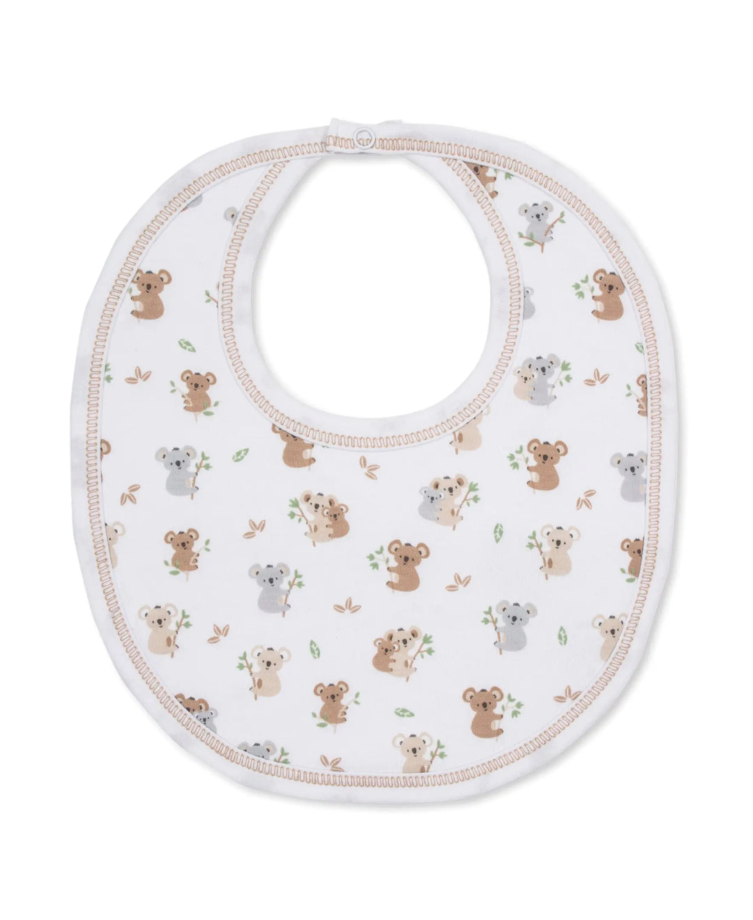 Blue Almonds Ltd Baby Boys Bib - Koala Pals Kissy Kissy