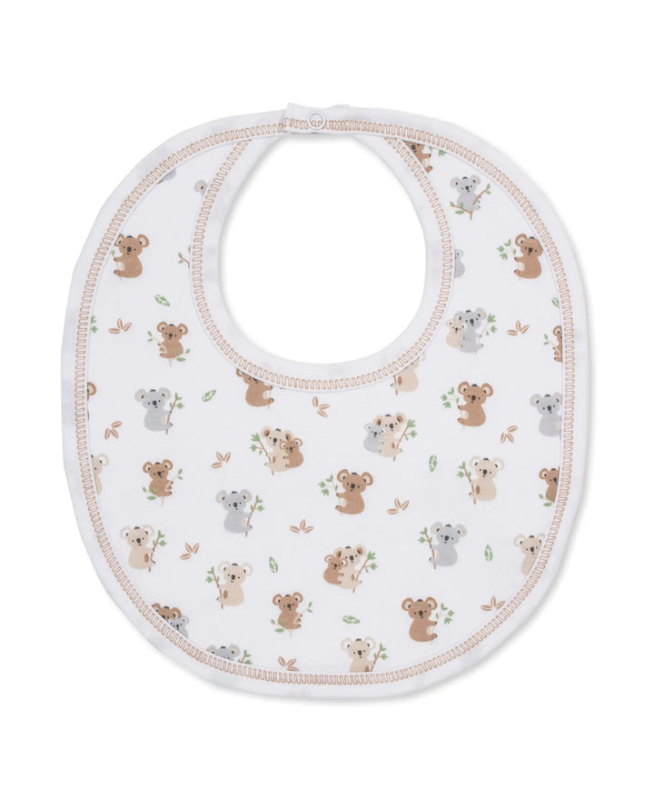 Blue Almonds Ltd Baby Boys Bib - Koala Pals Kissy Kissy