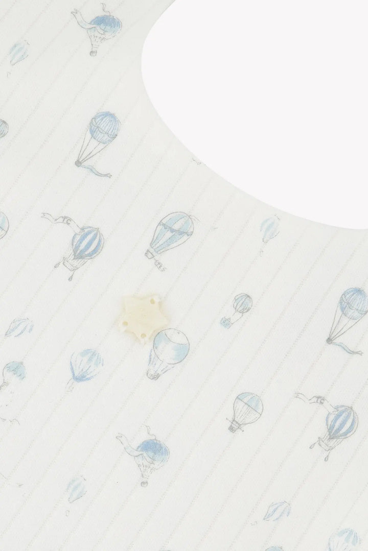 Blue Almonds Ltd Baby Boys Bib - Pearl Tartine et Chocolat