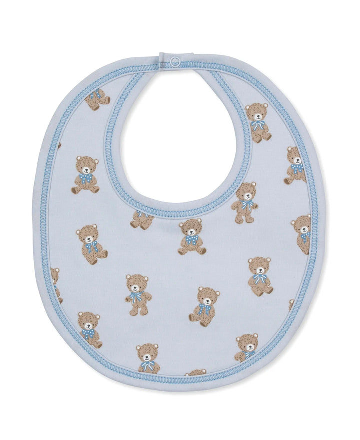 Blue Almonds Ltd Baby Boys Bib - Teddy Bear Club Kissy Kissy