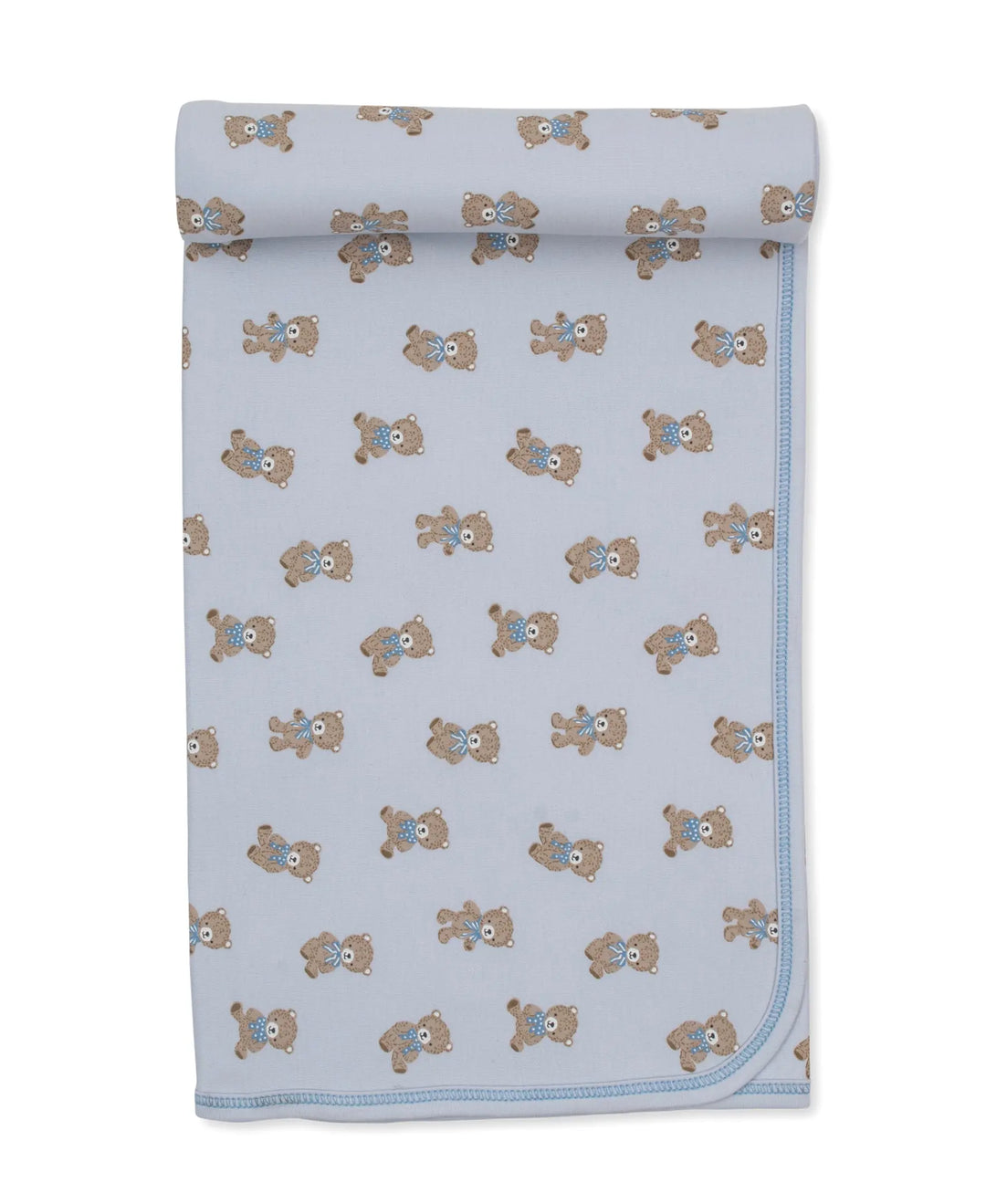Blue Almonds Ltd Baby Boys Blanket - Teddy Bear Club Kissy Kissy