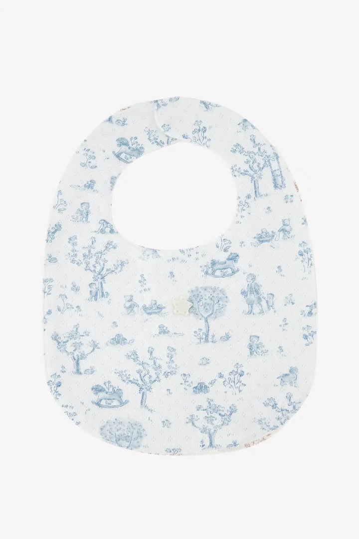 Blue Almonds Ltd Unisex Bib - Sky Blue Tartine et Chocolat