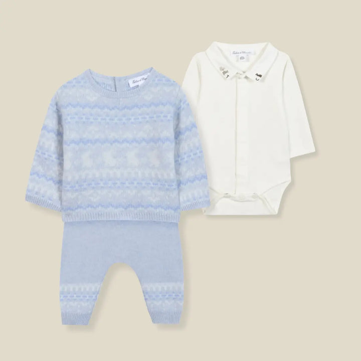 Blue Almonds Ltd Baby Boys Bunny Jumper & Leggings Set Tartine et Chocolat