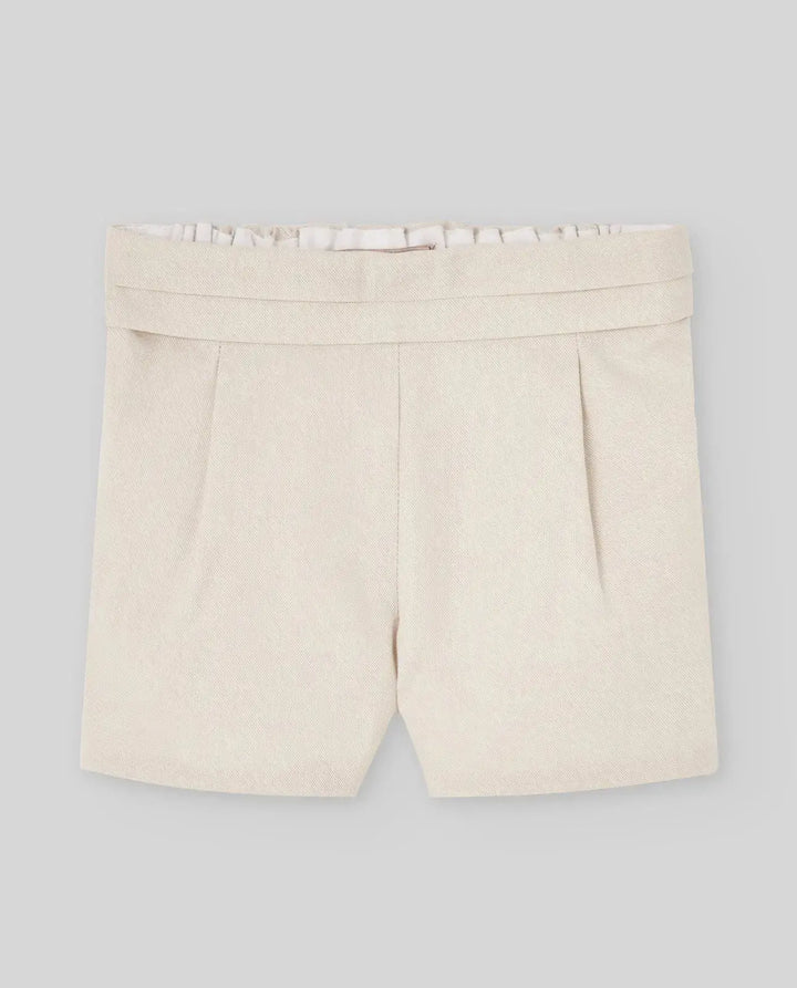 Blue Almonds Ltd WOVEN NEWBORN SHORT NECTAR - Light Brown Paz Rodriguez