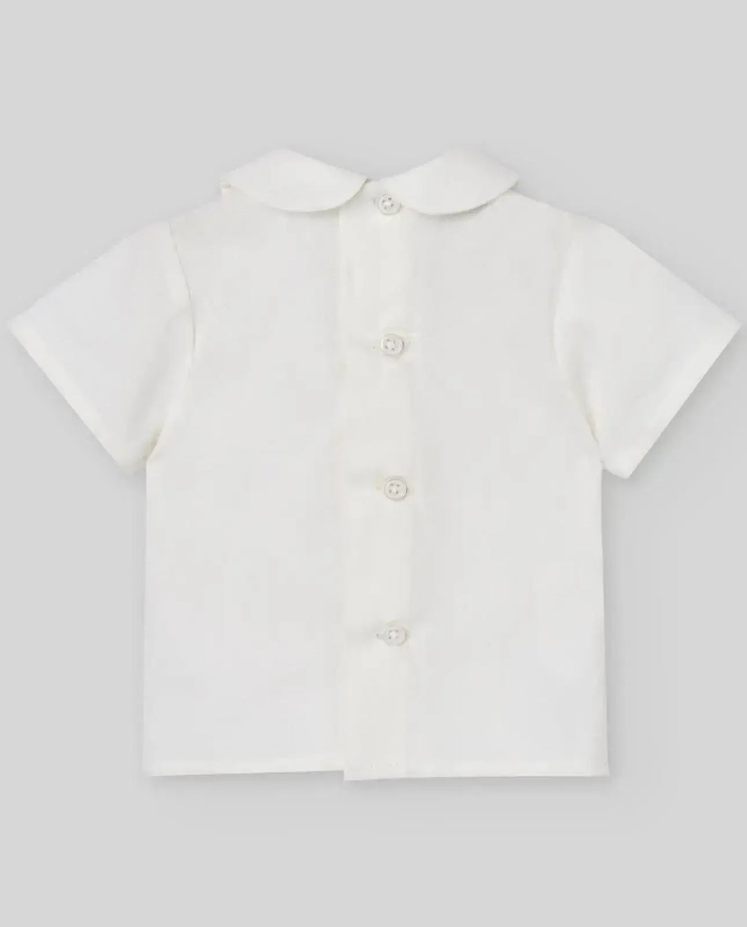 Blue Almonds Ltd WOVEN NEWBORN BLOUSE PAZ V26 - Cream Paz Rodriguez