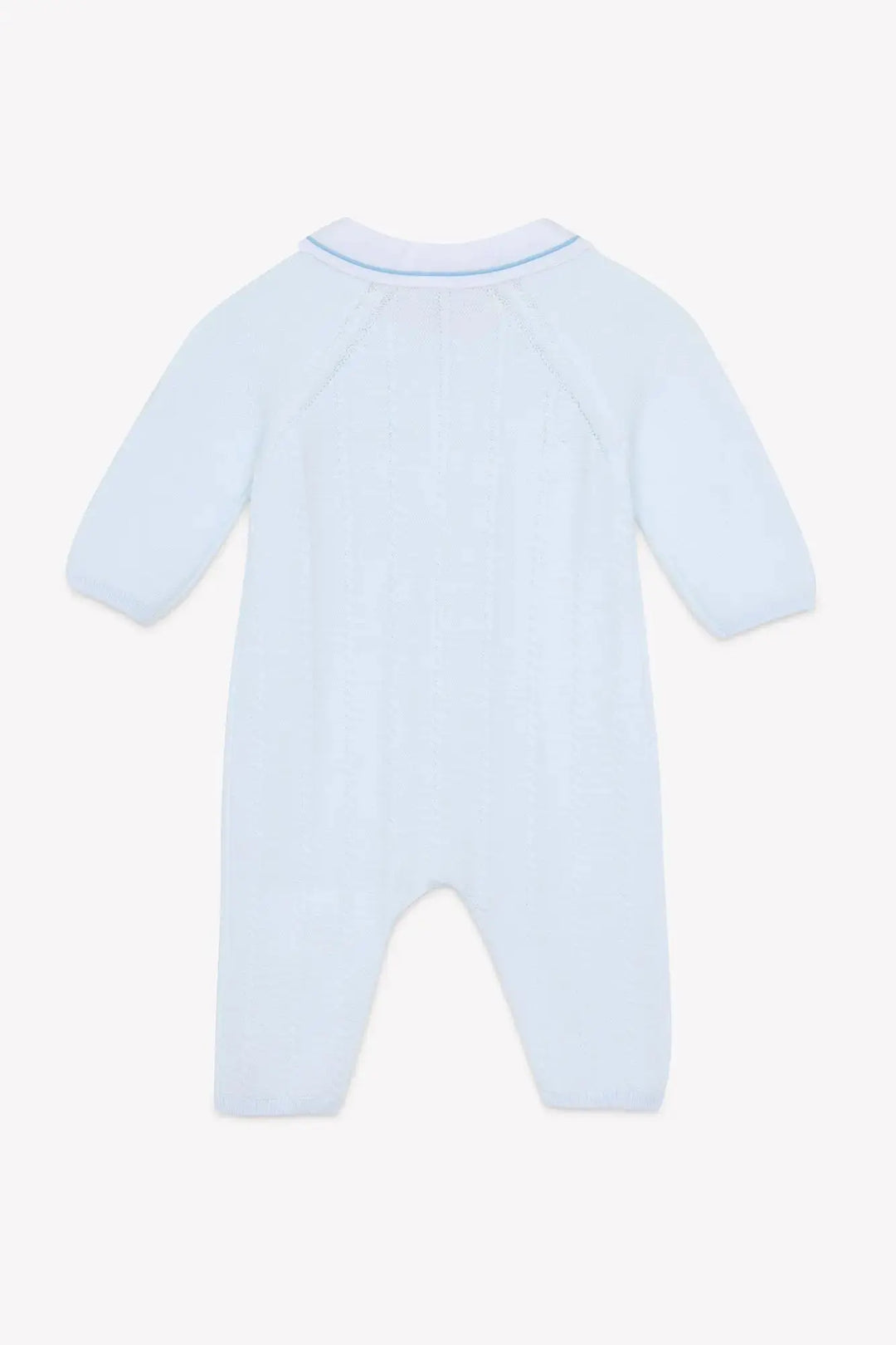 Blue Almonds Ltd Baby Boys Long Romper - Sky Blue Tartine et Chocolat