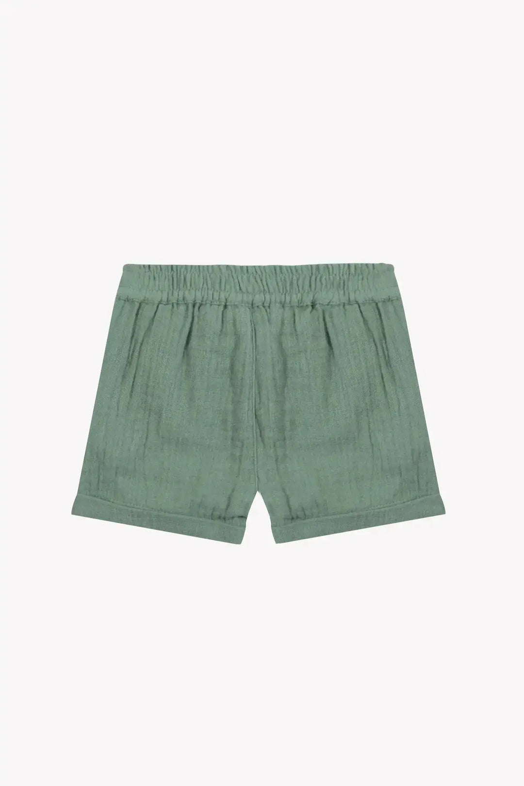 Blue Almonds Ltd Baby Boys Shorts - Khaki + Baby Boys T-Shirt - Sage Tartine et Chocolat
