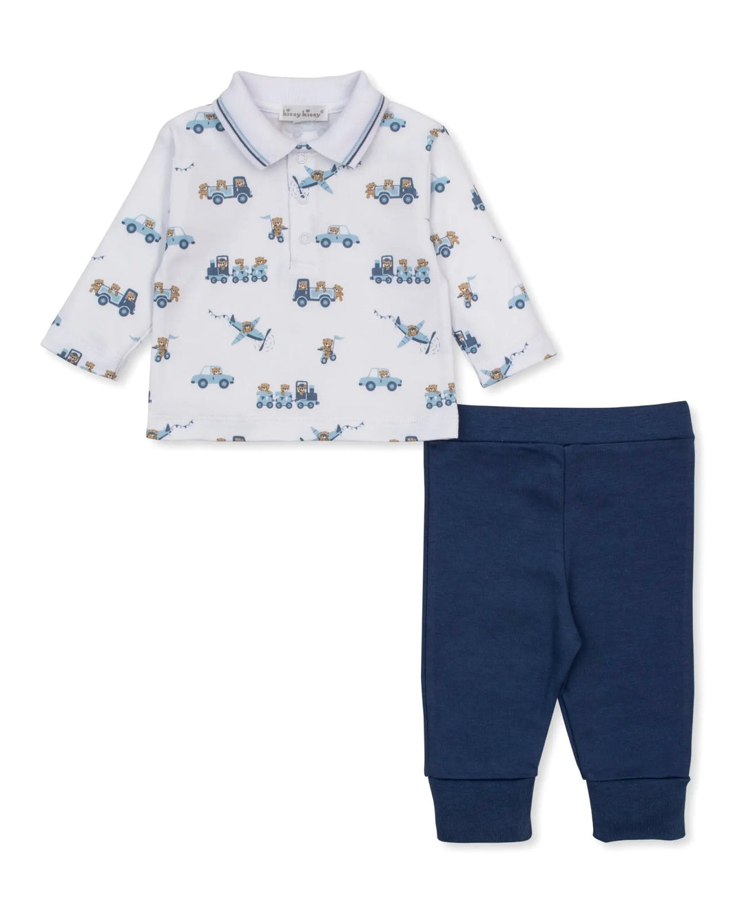 Baby Boys Footed Pant Set - Bears on the Go