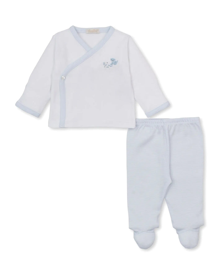 Baby Boys Footed Pant Set - Puppy Paws