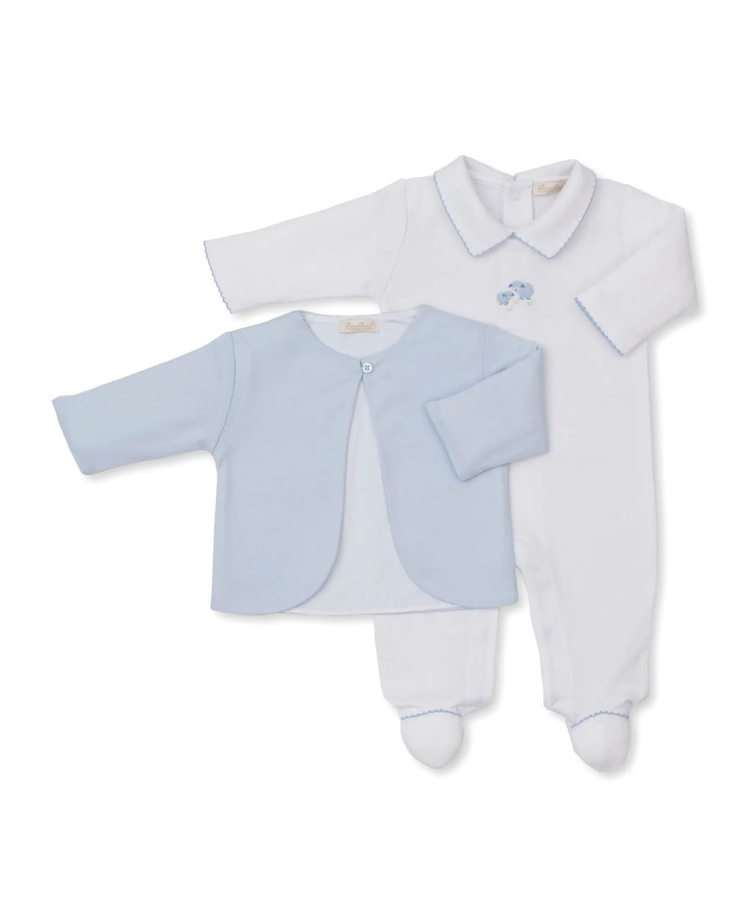 Baby Boys Footie With Jacket Set -Premier Sweet Sheep
