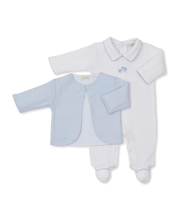 Baby Boys Footie With Jacket Set -Premier Sweet Sheep