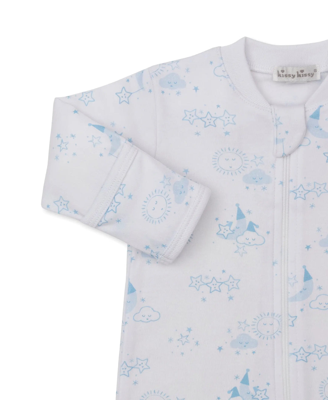 Baby Boys Footie with Zip - Nightfall